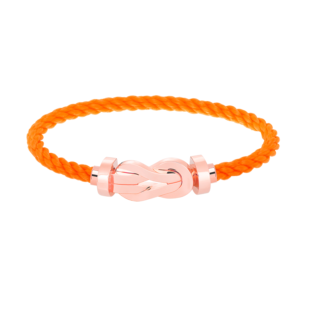 ¡®Imperial¡¯CHANCE LARGE 8 FIGURE BUCKLE NO DIAMOND BRACELET ROSE GOLD