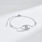 [Imperial]  Eye Pave-Set Diamond Bracelet