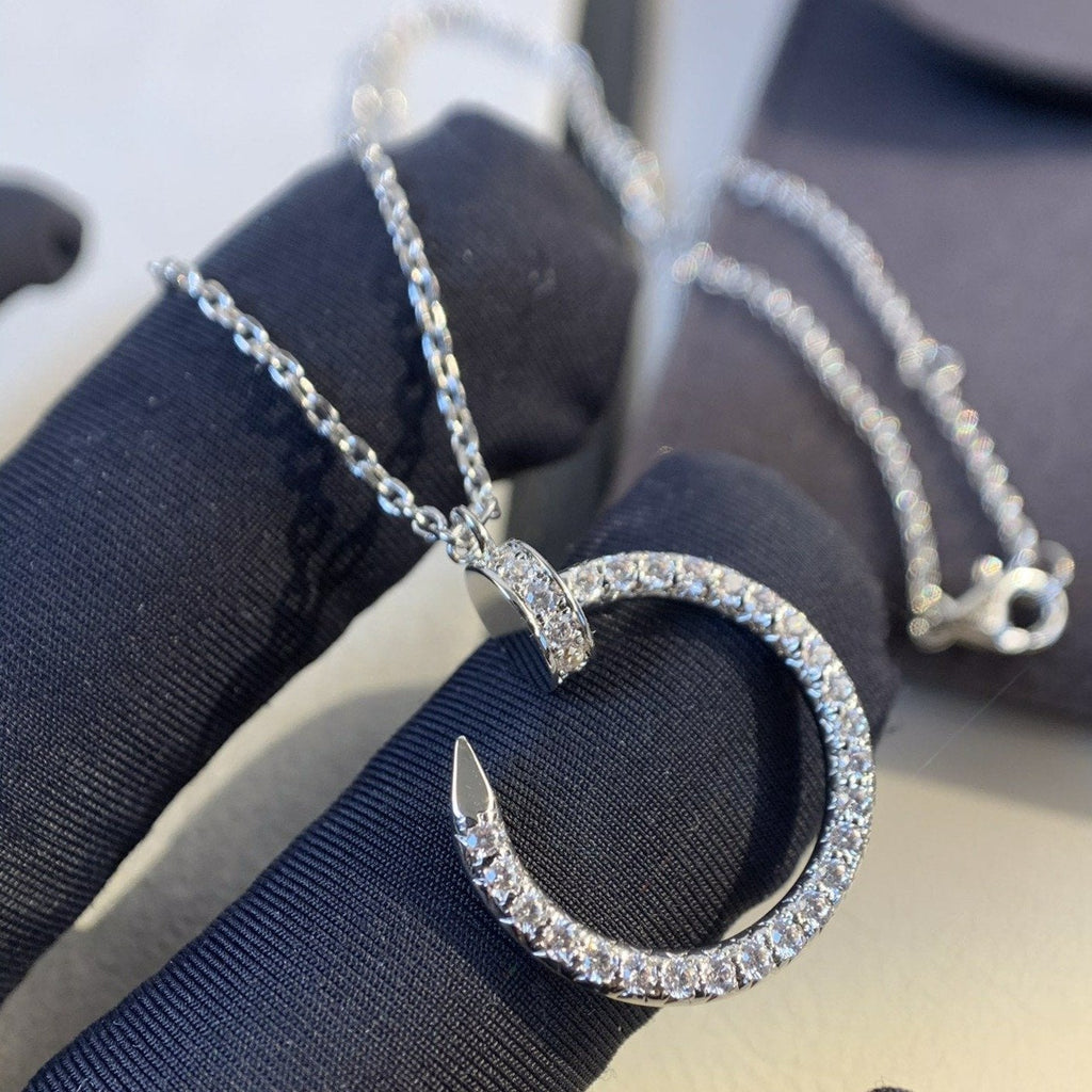 ¡®Imperial¡¯JUSTE NECKLACE SILVER DIAMONDS