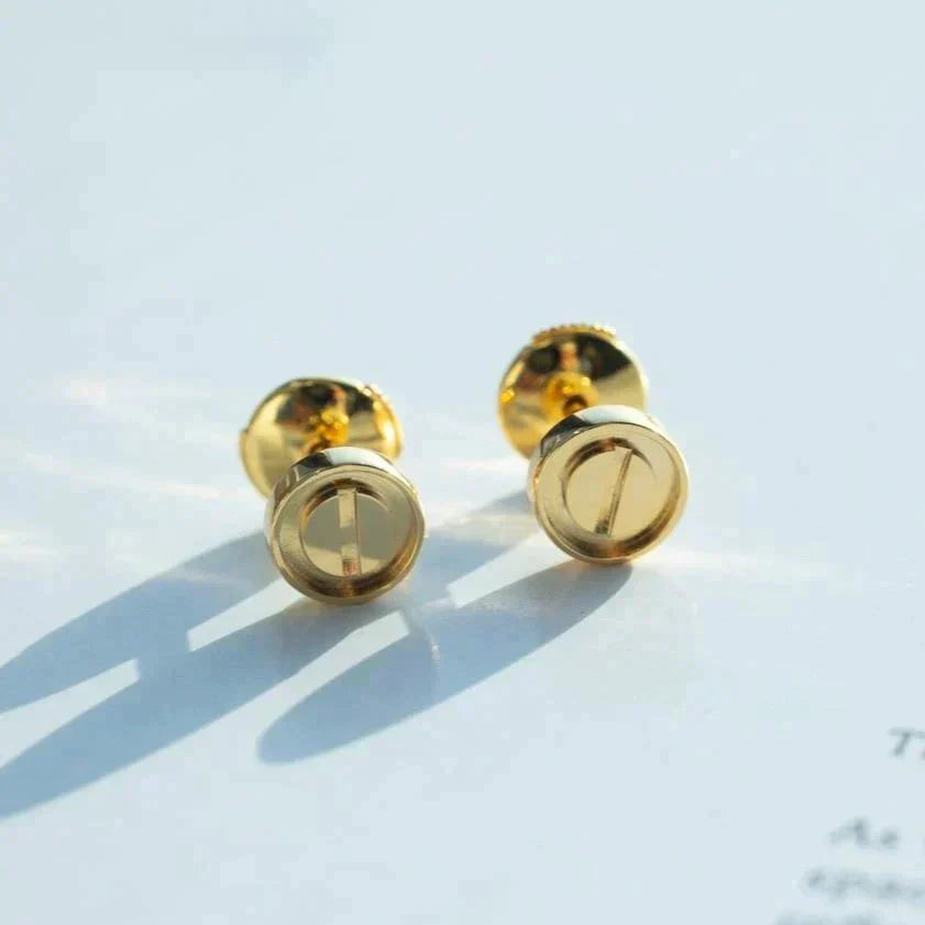 ¡®Imperial¡¯LOVE EARRINGS GOLD 10MM