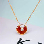 ¡®Imperial¡¯AMULETTE GOLD CARNELIAN ONYX NECKLACE