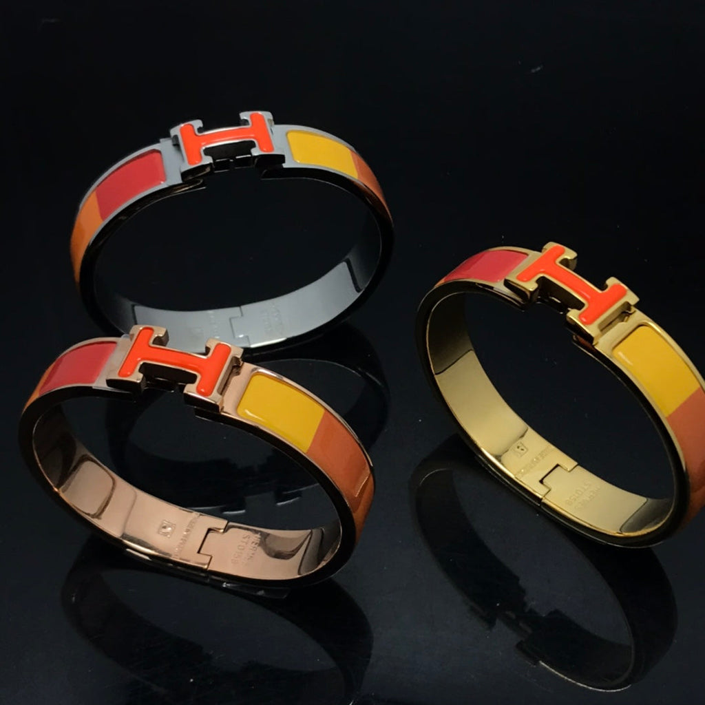 ¡®Imperial¡¯H BRACELET ORANGE RAINBOW CERAMIC