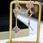 ¡®Imperial¡¯CLOVER 5 MOTIF GRAY MOP  BRACELET