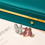 ¡®Imperial¡¯TWIN BUTTERFLY DIAMOND RING