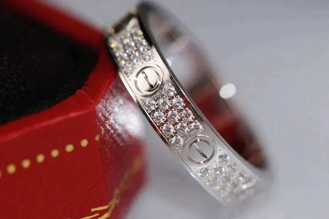 ¡®Imperial¡¯LOVE RING 3.6MM DIAMOND PAVED