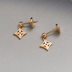 ¡®Imperial¡¯STAR EARRINGS GOLD