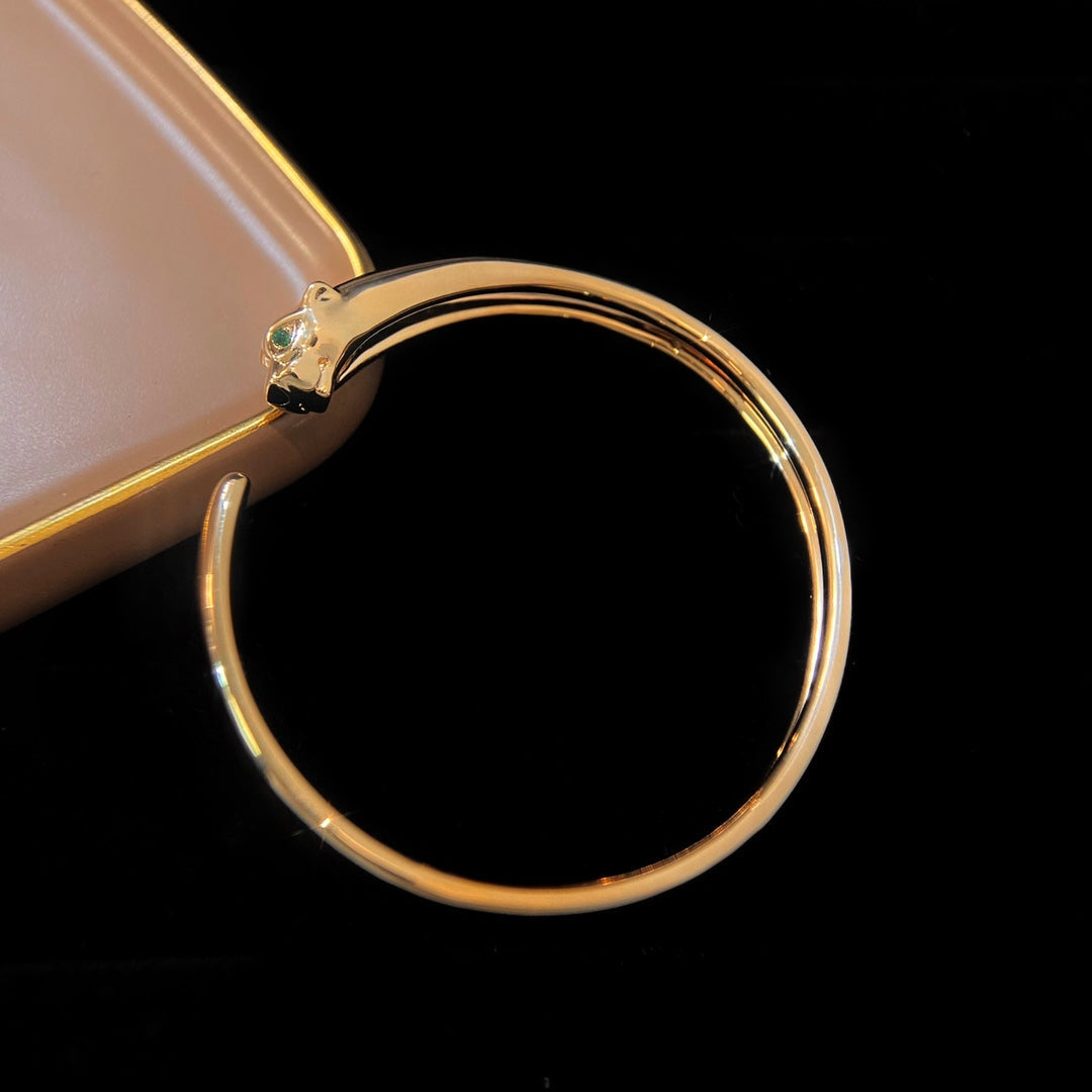 ¡®Imperial¡¯PANTHERE GOLD OPEN BRACELET