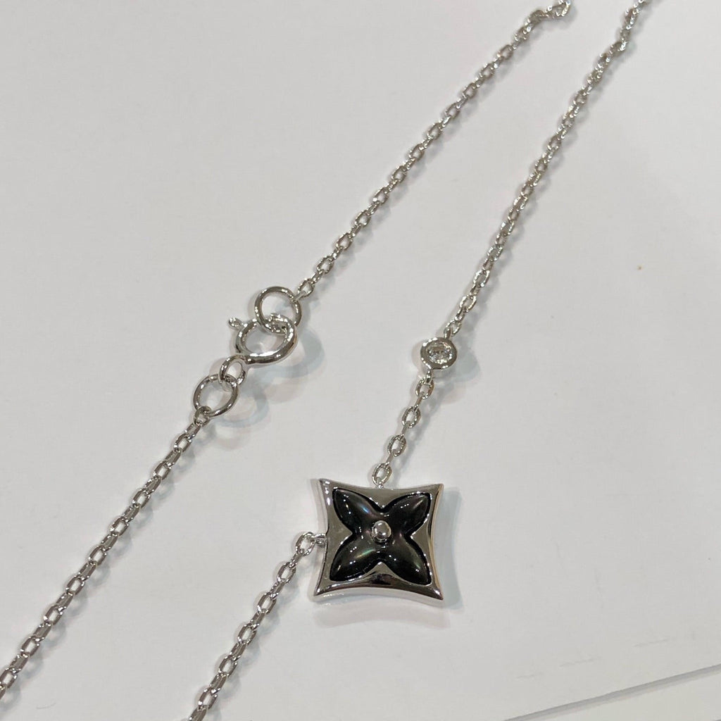 ¡®Imperial¡¯STAR BLACK MOP NECKLACE