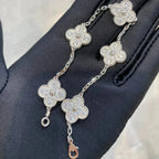 [Imperial] Nueva COLECCIÓN DE BRAZALETE TREBOL 5 MOTIVOS CON DIAMANTES COMPLETOS