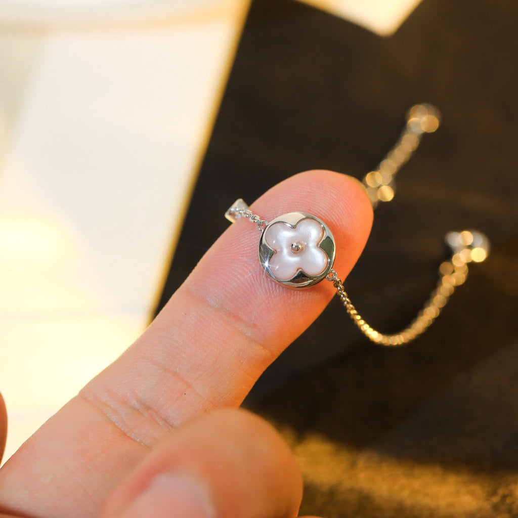 ¡®Imperial¡¯SUN MOTIF PINK MOP SILVER BRACELET