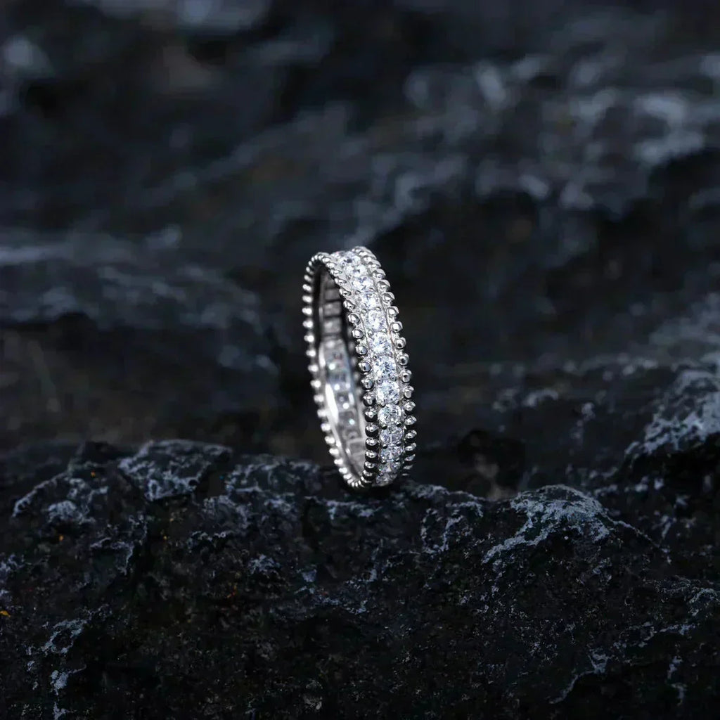 ¡®Imperial¡¯PERLEE DIAMOND SILVER RING
