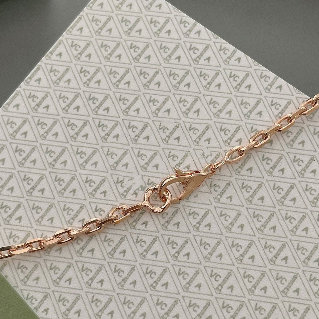 ¡®Imperial¡¯LUCKY SPRING 15 MOTIFS ROSE GOLD NECKLACE