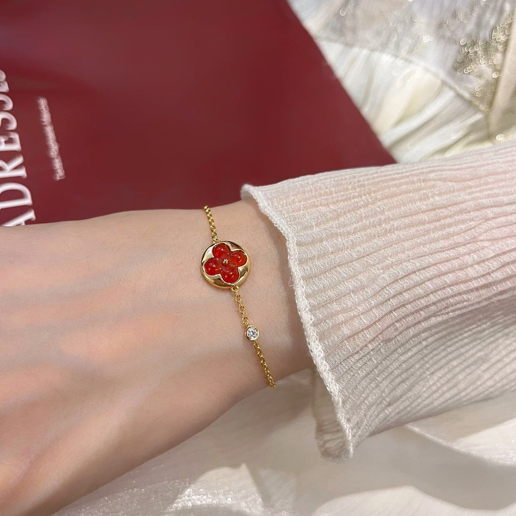 ¡®Imperial¡¯SUN PEDANT CARNELIAN BRACELET