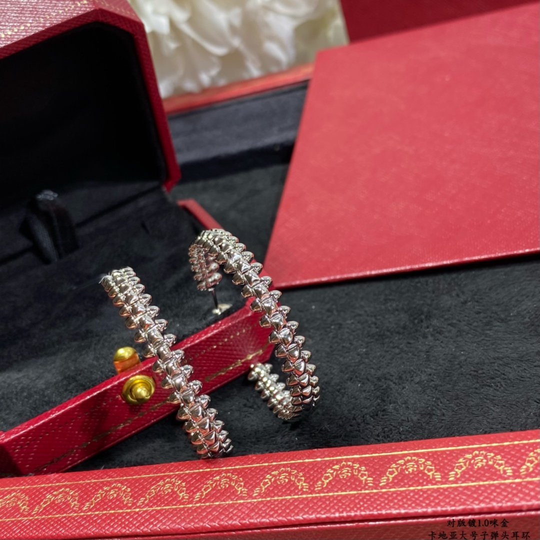 ¡®Imperial¡¯CLASH LARGE HOOP EARRINGS