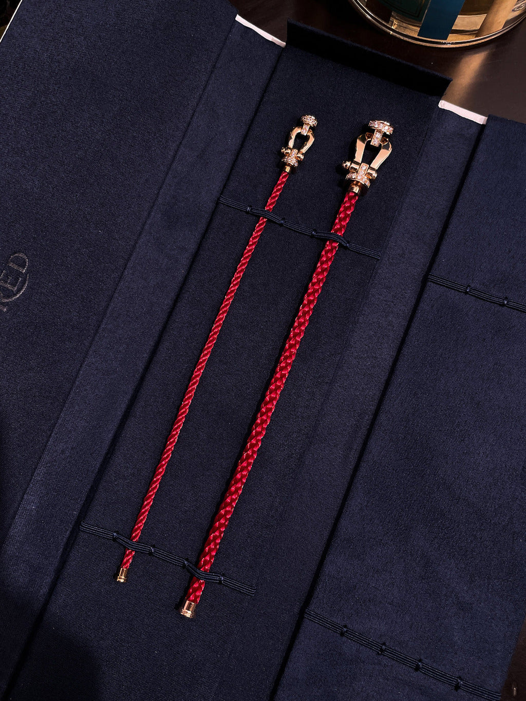 ¡®Imperial¡¯FORCE 10 HALF DIAMOND PINK GOLD RED CORDERI LARGE AND MEDIUM MODEL