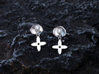 ¡®Imperial¡¯VIDYLLE SILVER DIAMOND MINI DROP EARRINGS