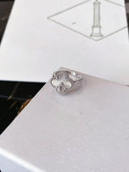 ¡®Imperial¡¯CLOVER SILVER RING