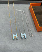 ¡®Imperial¡¯POP H SKY BLUE NECKLACE