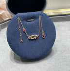 ¡®Imperial¡¯FORCE 10 DIAMOND CHAIN LINK PINK GOLD BRACELET