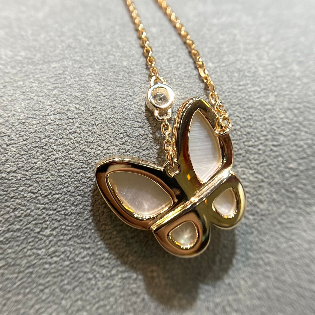 ¡®Imperial¡¯BUTTERFLY MOP DIAMOND NECKLACE