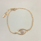 [Imperial]  Eye Pave-Set Diamond Bracelet