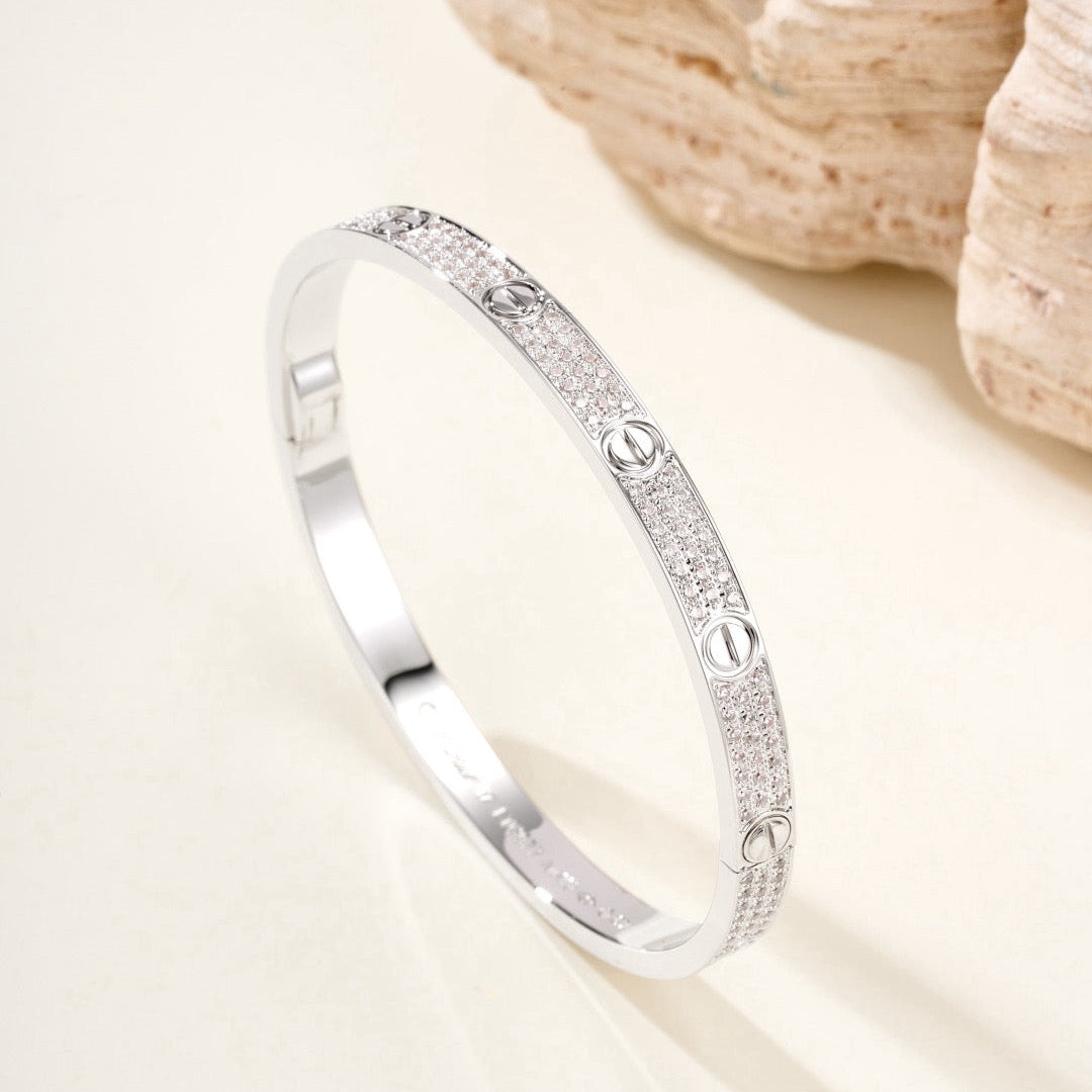 ¡®Imperial¡¯BRAZALETE LOVE 4.8MM CON DIAMANTES