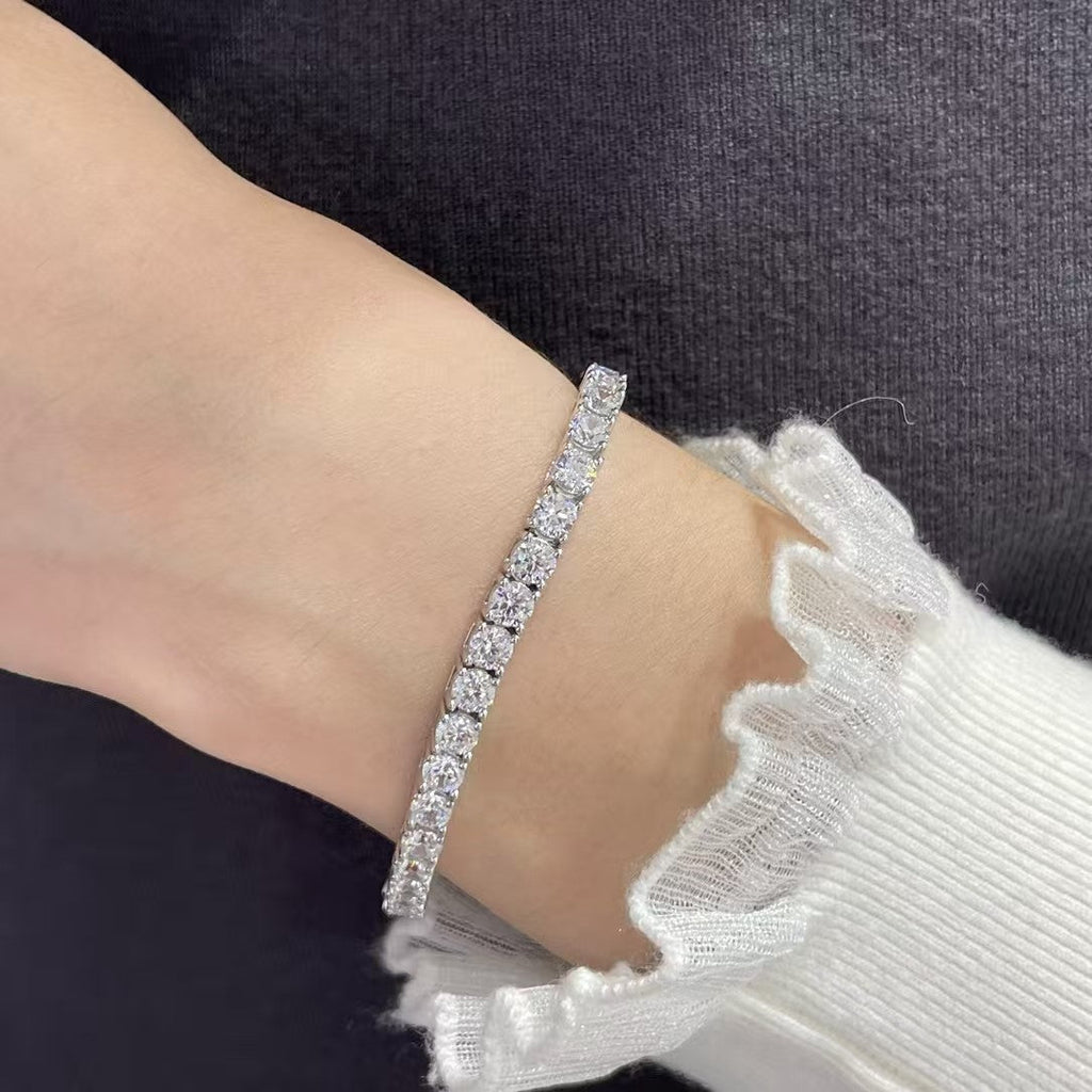 [¡®Imperial¡¯]TENNIS BRACELET WITH FULL DIAMOND SETTING
