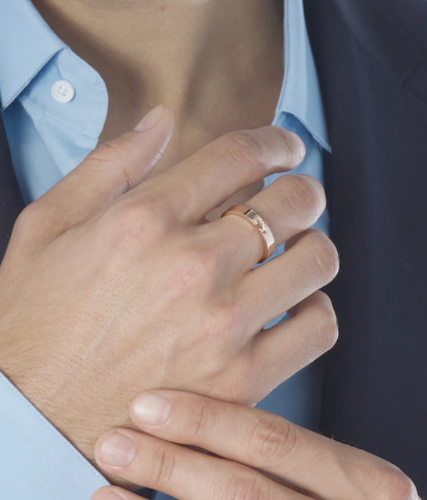 ¡®Imperial¡¯ALLIANCE LIENS VIDENCE DIAMOND 4MM RING