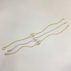 [Imperial]  Eye Pave-Set Diamond Bracelet