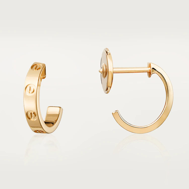 ¡®Imperial¡¯LOVE EARRINGS 2.65MM PINK GOLD