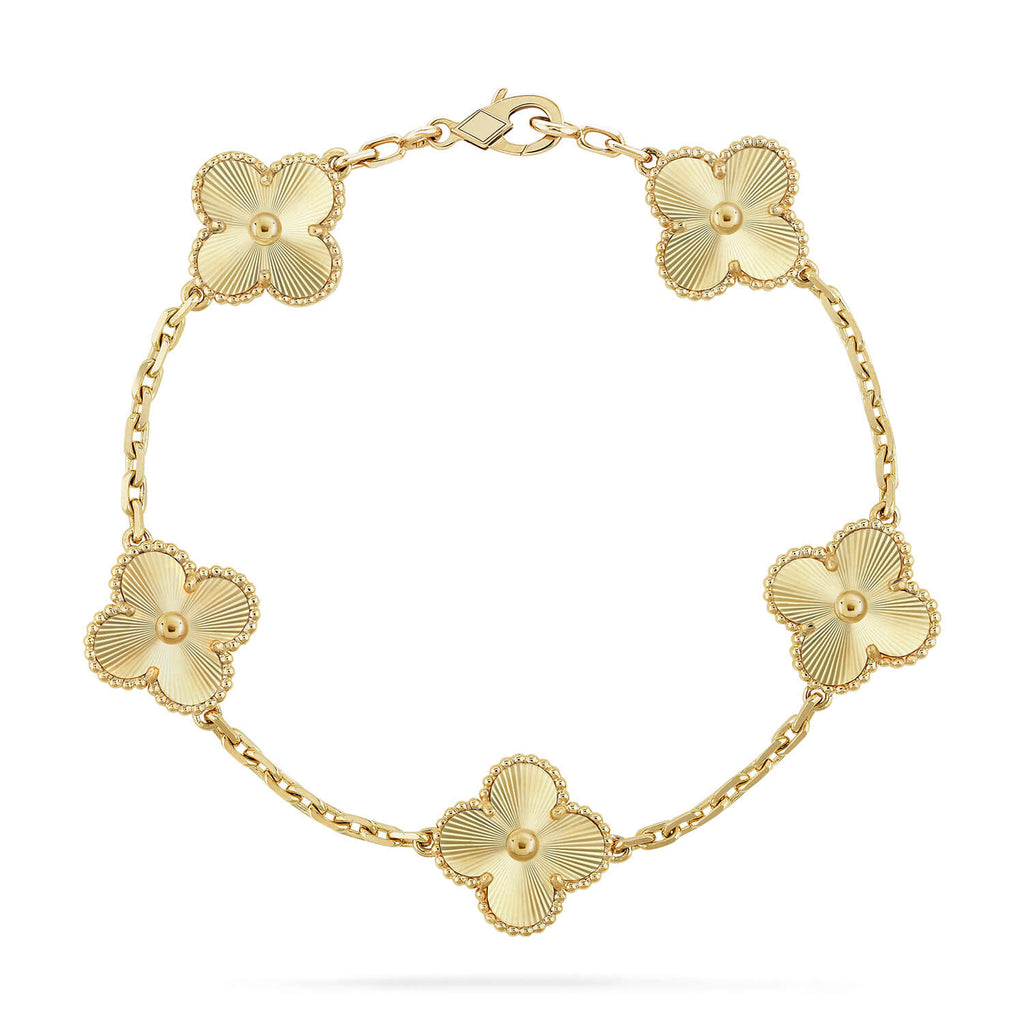 ¡®Imperial¡¯CLOVER 5 FLOWERS LASER BRACELET