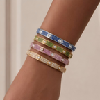 [Imperial] 2026 PAVE GEMSTONE LOVE BRACELET 6.1MM 10 DIAMONDS
