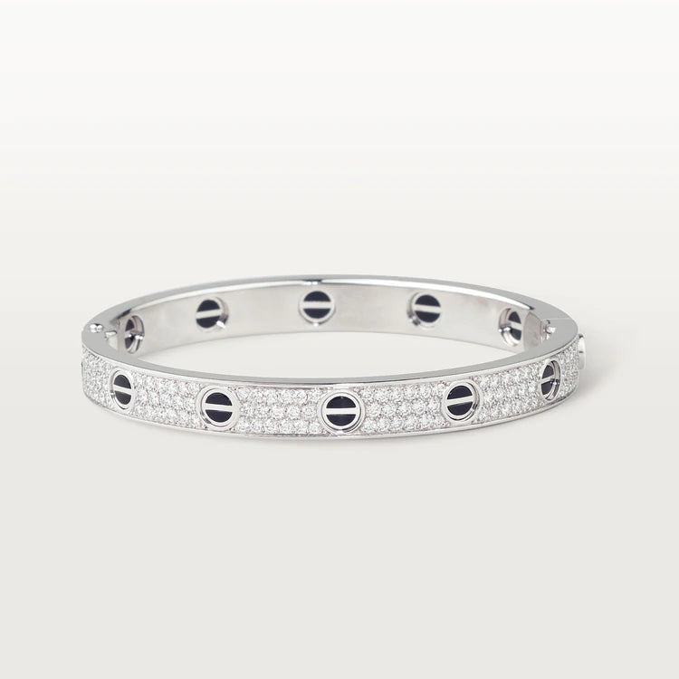¡®Imperial¡¯LOVE BRACELET 6.1MM DIAMOND-PAVED CERAMIC