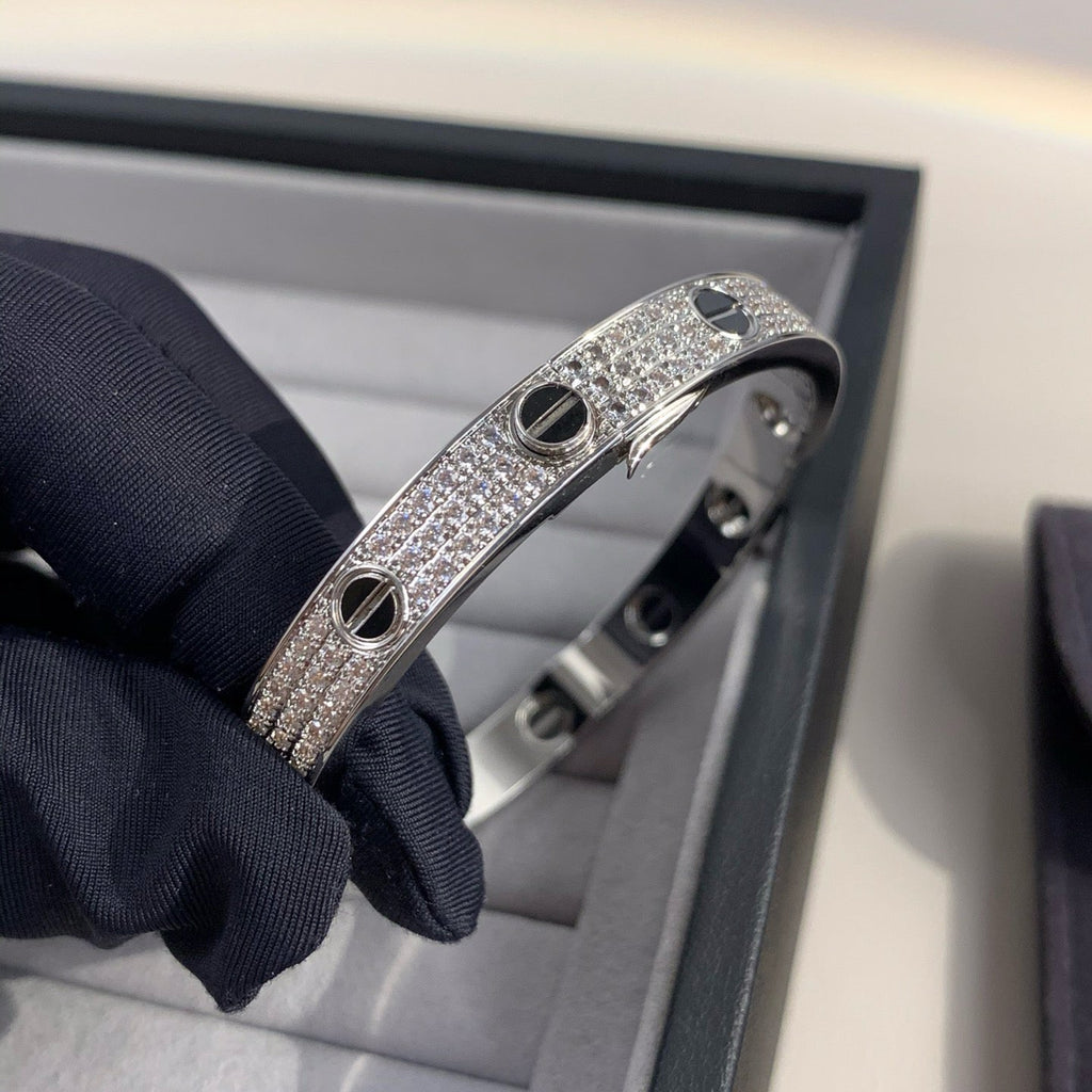 ¡®Imperial¡¯LOVE BRACELET 6.1MM DIAMOND-PAVED CERAMIC