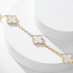 ¡®Imperial¡¯CLOVER 10 MOTIFS WHITE MOTHER OF PEARL NECKLACE