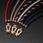 ¡®Imperial¡¯FORCE LARGE HORSESHOE FULL DIAMOND BRACELET ROSE GOLD