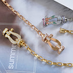 ¡®Imperial¡¯FORCE LARGE HORSESHOE CLASP  METAL BRACELET