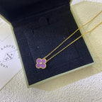 ¡®Imperial¡¯CLOVER 15MM DIAMOND  PURPLE VIOLET NECKLACE