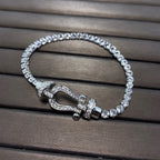¡®Imperial¡¯FORCE  HORSESHOE  DIAMOND TENNIS BRACELET