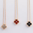 ¡®Imperial¡¯CLOVER 15MM DIAMOND CARNELIAN NECKLACE