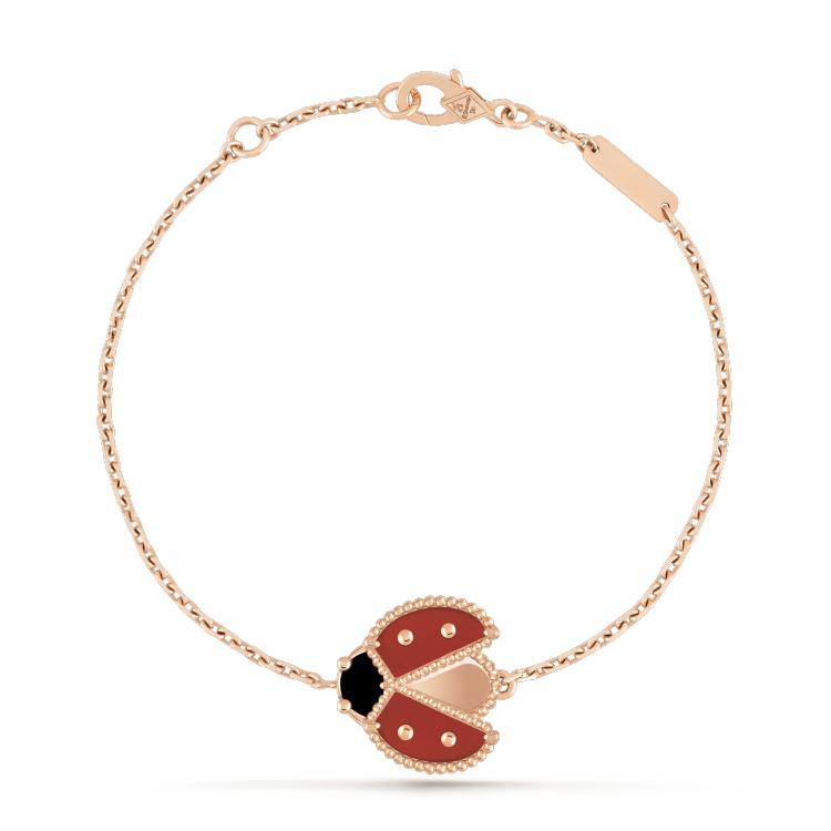 ¡®Imperial¡¯LUCKY SPRING 1 MOTIF PINK GOLD BRACELET