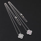 ¡®Imperial¡¯LOOP NECKLACE FULL MOTIF DIAMOND 16MM MULTIPLE COLORS