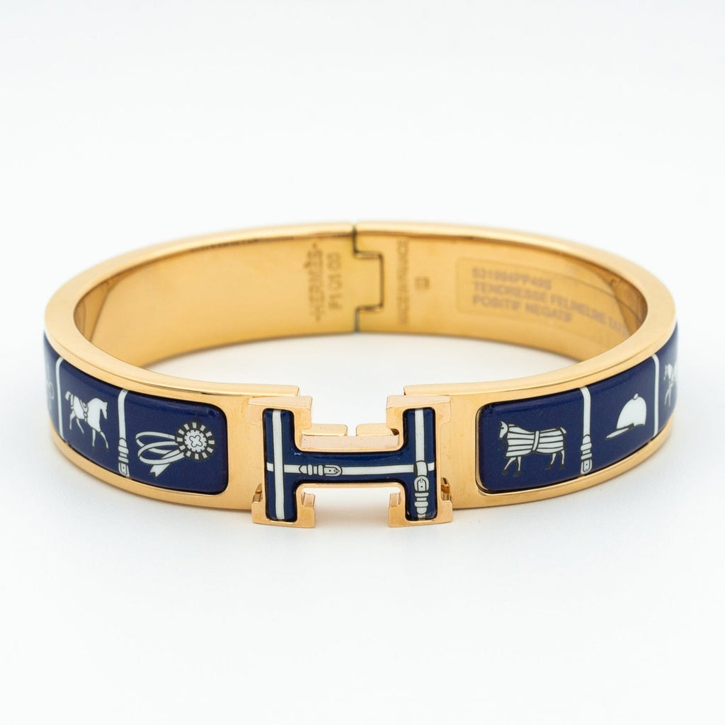 ¡®Imperial¡¯H BRACELET BLUE CERAMIC