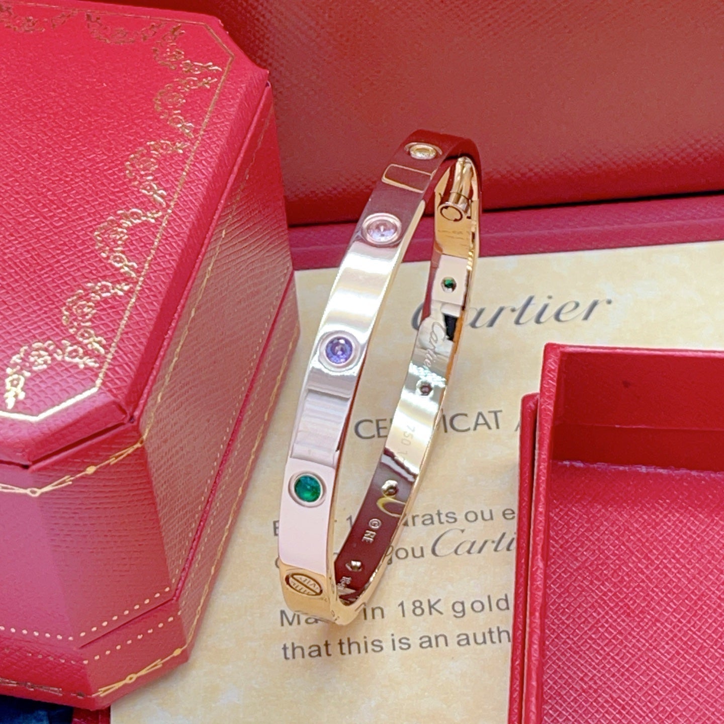 [Imperial] 2026 RAINBOW LOVE BRACELET 6.1MM  10 DIAMONDS