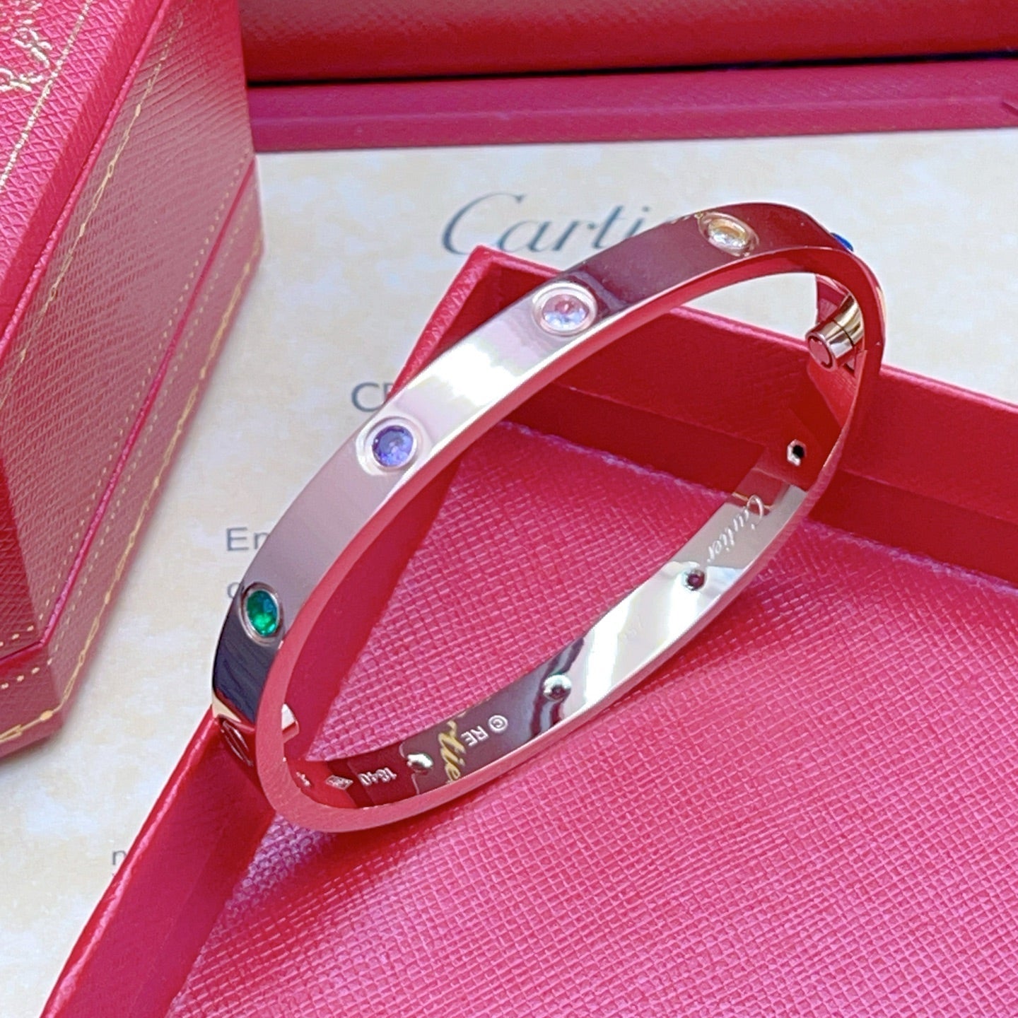 [Imperial] 2026 RAINBOW LOVE BRACELET 6.1MM  10 DIAMONDS