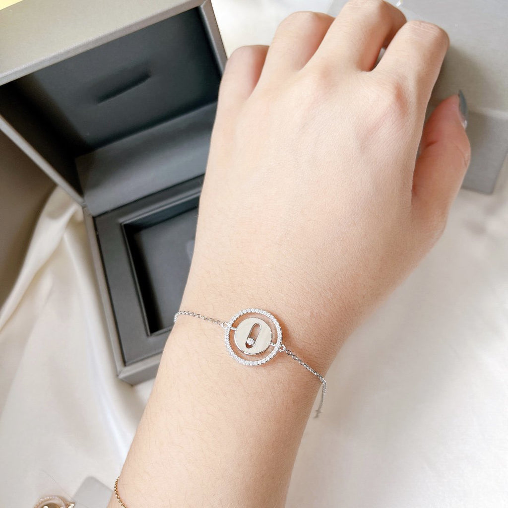 [Imperial]  MOVE PAVED DIAMOND BRACELET