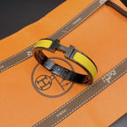 ¡®Imperial¡¯CLIC HM SO BLACK YELLOW BRACELET