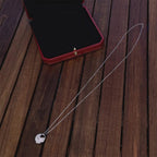 ¡®Imperial¡¯AMULETTE SILVER FULL DIAMOND NECKLACE