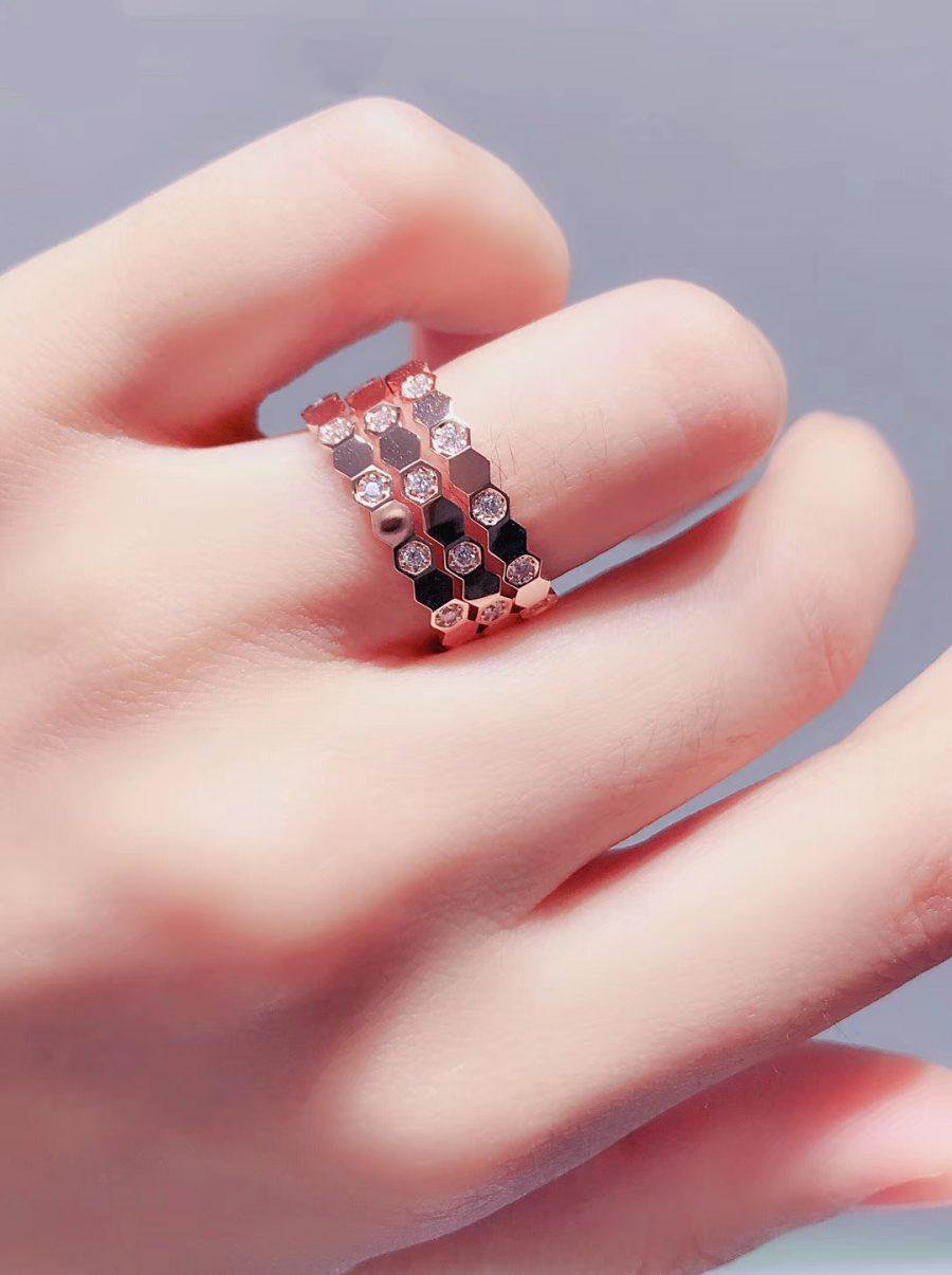 ¡®Imperial¡¯BEE LOVE RING PINK GOLD DIAMOND