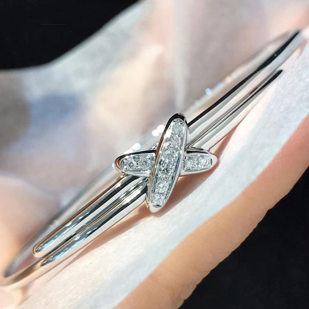 ¡®Imperial¡¯JEUX DE BRACELET SILVER DIAMONDS